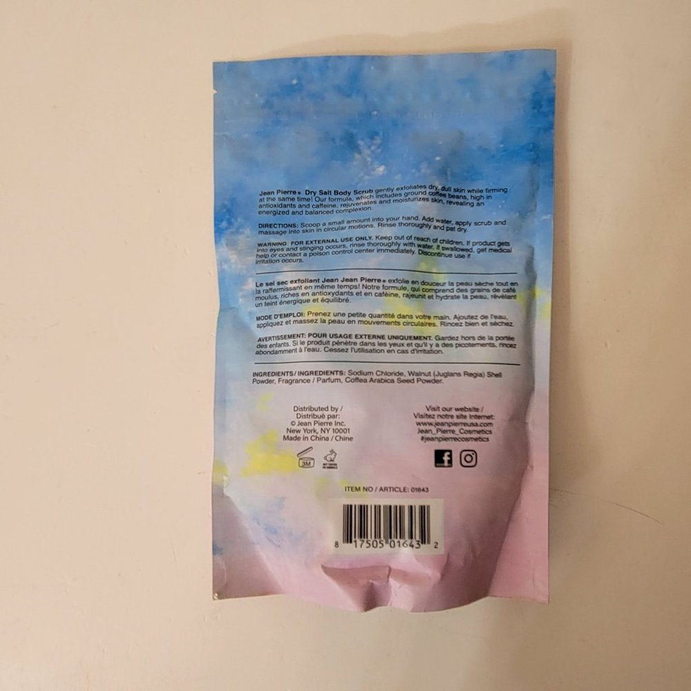 Sparkle and Shine Body Dry Salt Scrub, New - Picture 2 of 3